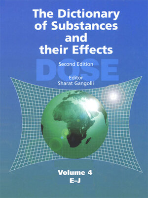 cover image of The Dictionary of Substances and their Effects (DOSE)